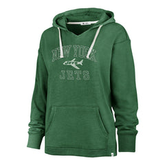 NFL New York Jets '47 Women's Plus Size Clarity Kennedy Pullover Hoodie