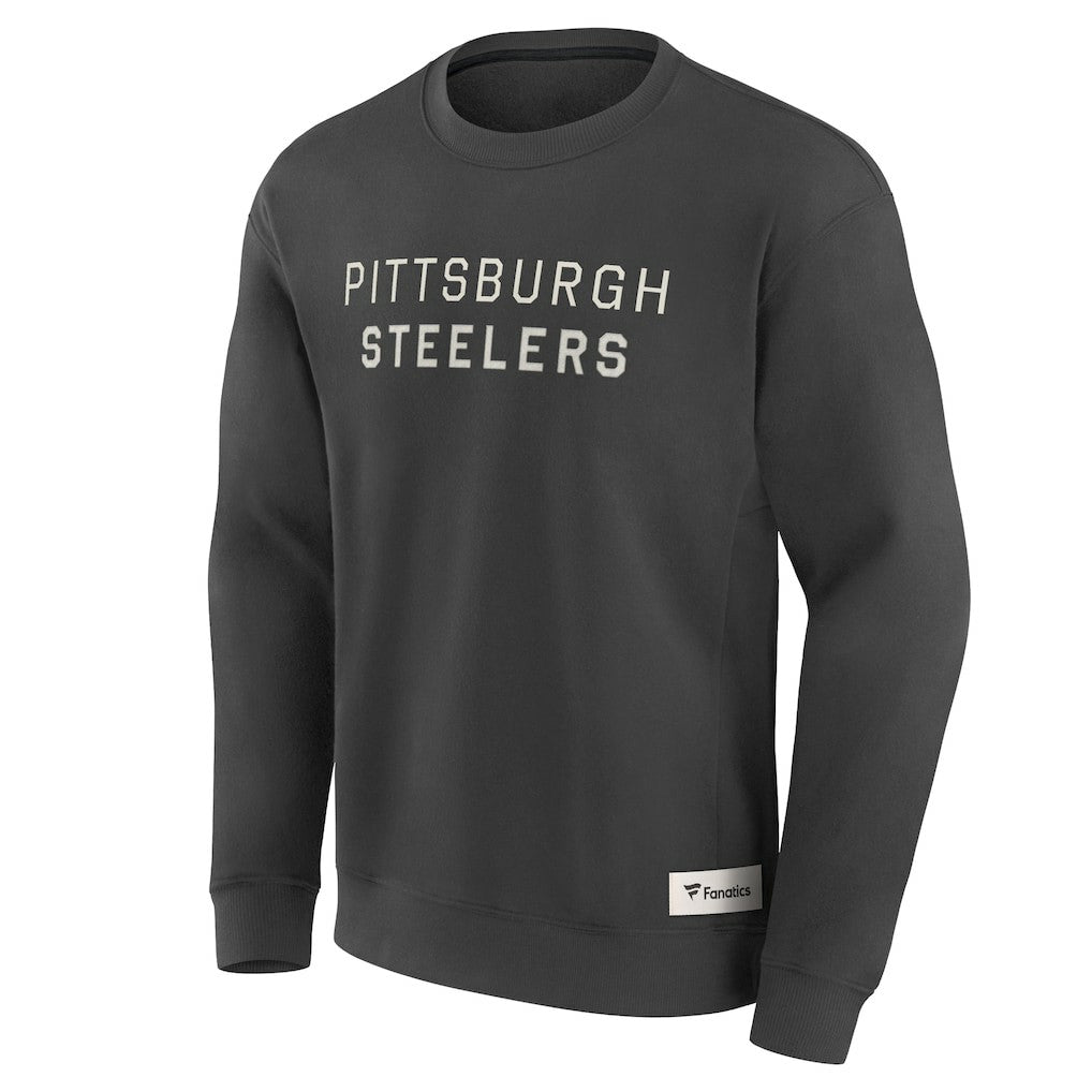 NFL Pittsburgh Steelers Elements Future Ground Lettering Pullover Sweatshirt