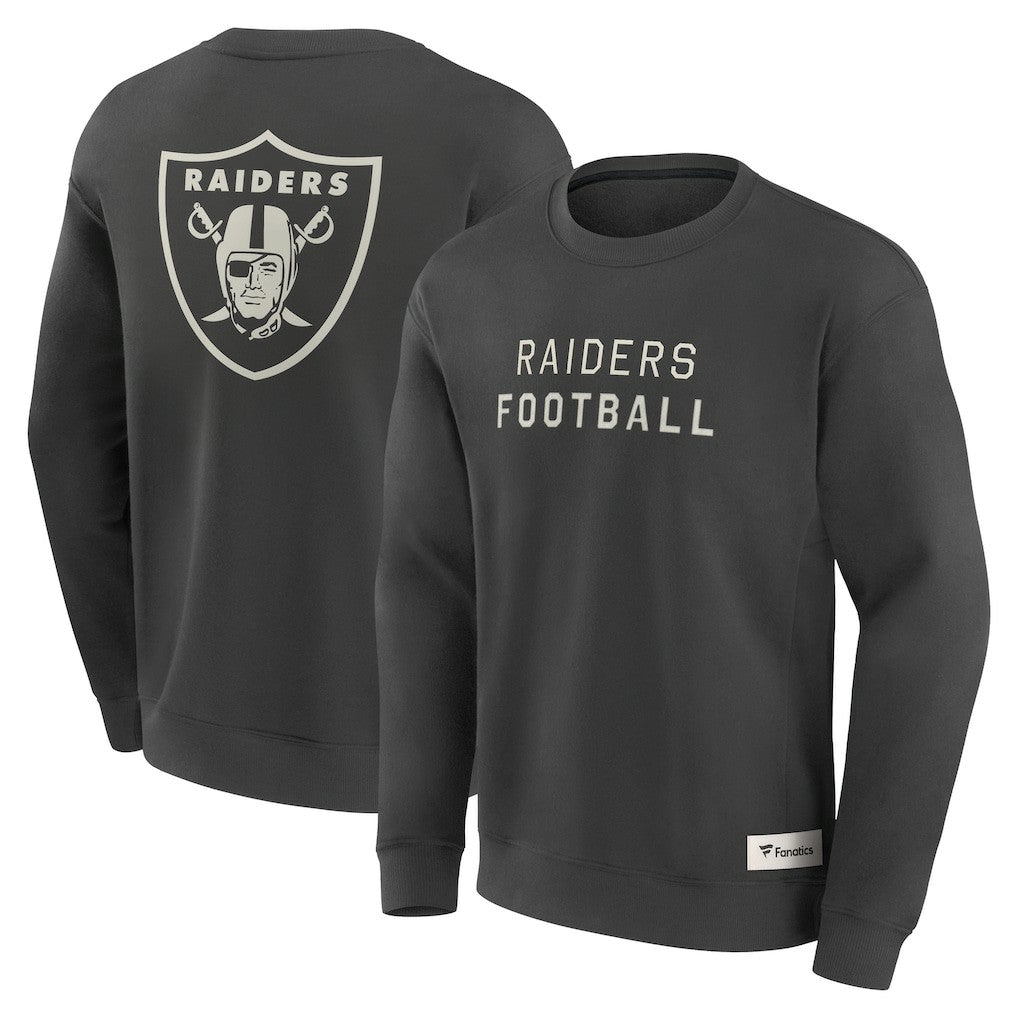 NFL Las Vegas Raiders Elements Future Ground Lettering Pullover Sweatshirt