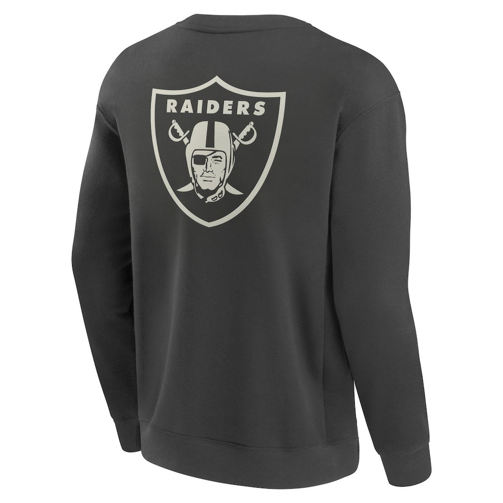 NFL Las Vegas Raiders Elements Future Ground Lettering Pullover Sweatshirt
