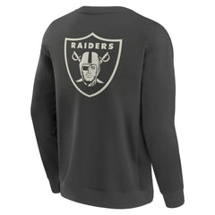 NFL Las Vegas Raiders Elements Future Ground Lettering Pullover Sweatshirt
