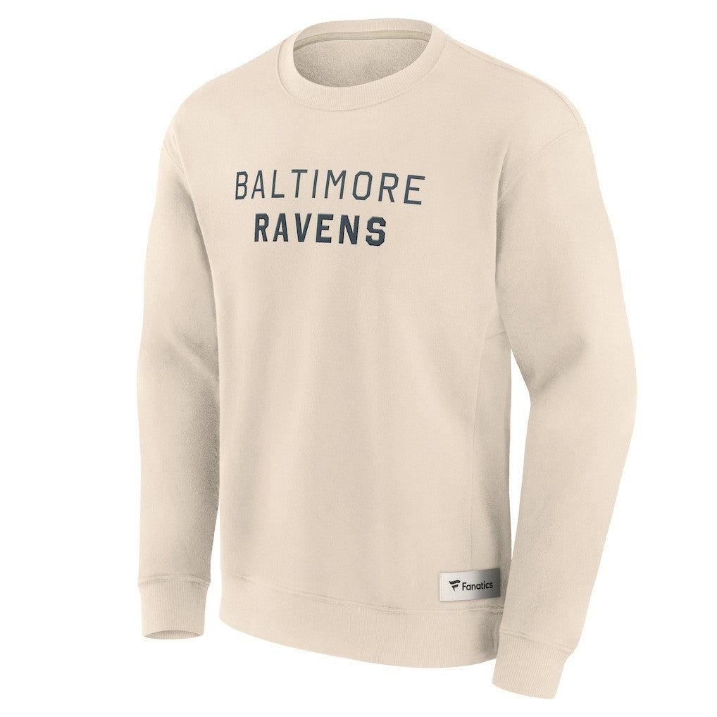 NFL Baltimore Ravens Elements Future Ground Lettering Pullover Sweatshirt