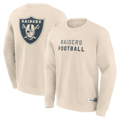 NFL Las Vegas Raiders Elements Future Ground Lettering Pullover Sweatshirt