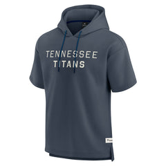 NFL Tennessee Titans Elements Future Ground Lettering Short Sleeve Pullover Hoodie
