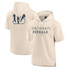 NFL Cincinnati Bengals Elements Future Ground Lettering Short Sleeve Pullover Hoodie