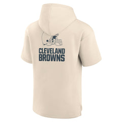 NFL Cleveland Browns Elements Future Ground Lettering Short Sleeve Pullover Hoodie