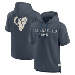 NFL Los Angeles Rams Elements Future Ground Lettering Short Sleeve Pullover Hoodie
