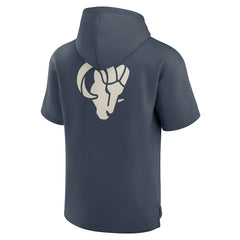 NFL Los Angeles Rams Elements Future Ground Lettering Short Sleeve Pullover Hoodie