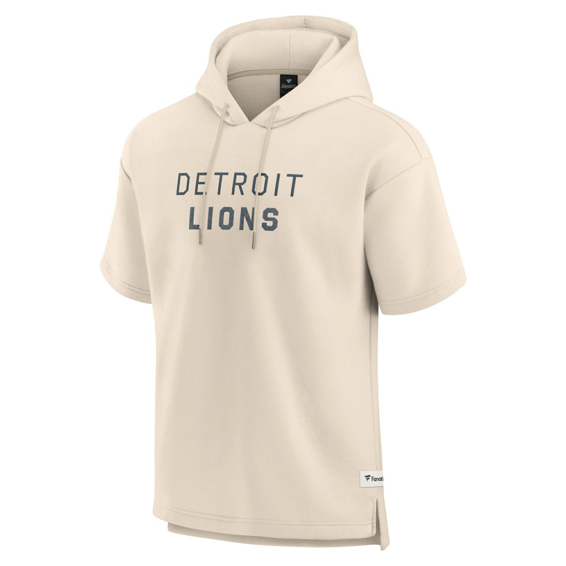 NFL Detroit Lions Elements Future Ground Lettering Short Sleeve Pullover Hoodie