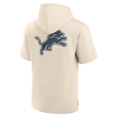 NFL Detroit Lions Elements Future Ground Lettering Short Sleeve Pullover Hoodie