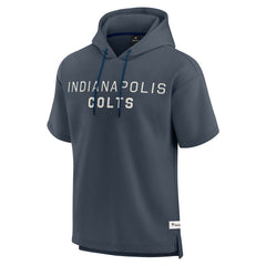 NFL Indianapolis Colts Elements Future Ground Lettering Short Sleeve Pullover Hoodie