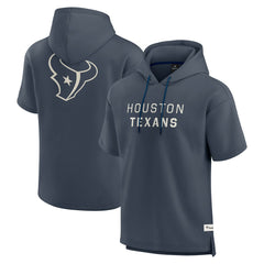 NFL Houston Texans Elements Future Ground Lettering Short Sleeve Pullover Hoodie