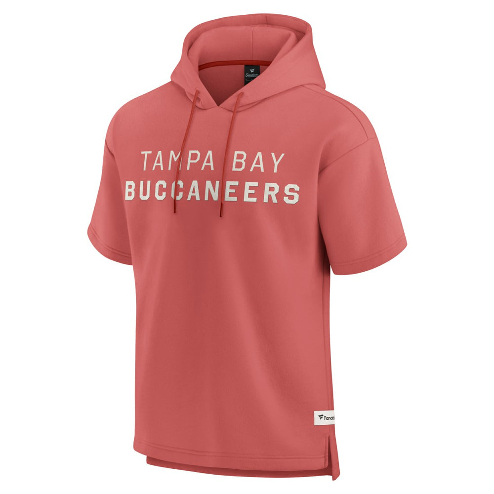 NFL Tampa Bay Buccaneers Elements Future Ground Lettering Short Sleeve Pullover Hoodie