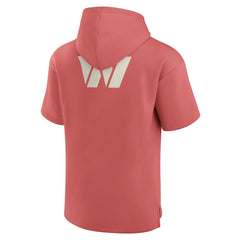 NFL Washington Commanders Elements Future Ground Lettering Short Sleeve Pullover Hoodie