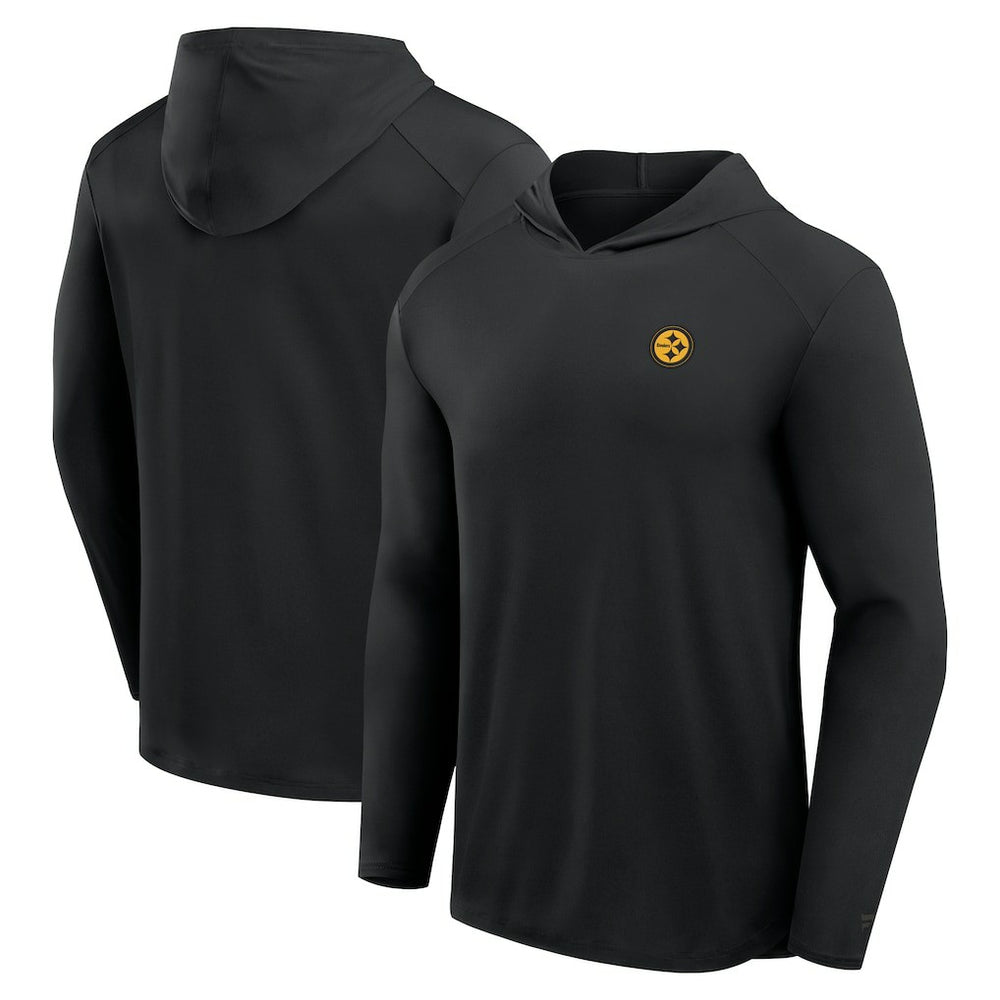 NFL Pittsburgh Steelers Front Office Power Mono Long Sleeve Hoodie T-Shirt