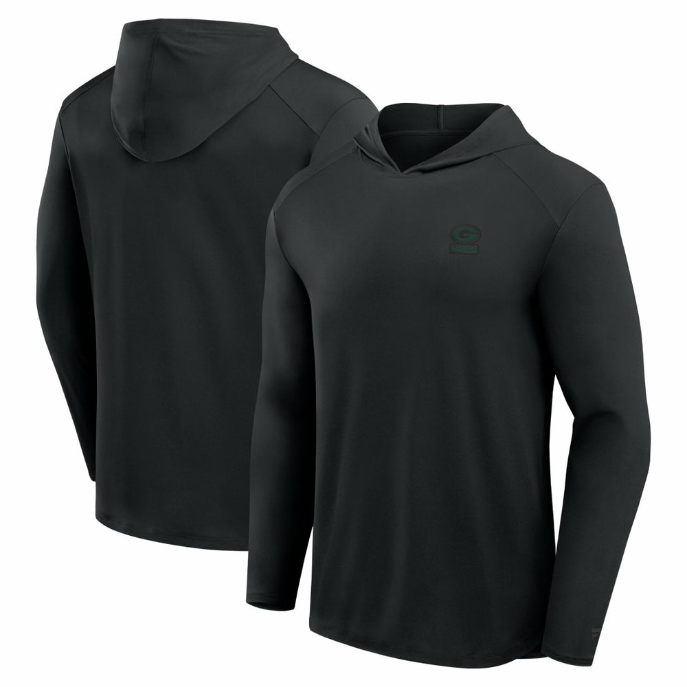 NFL Green Bay Packers Front Office Power Mono Long Sleeve Hoodie T-Shirt