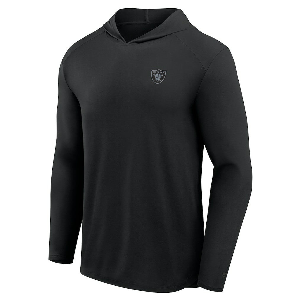 NFL Las Vegas Raiders Front Office Power Mono Long Sleeve Hoodie T-Shirt