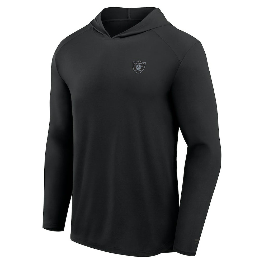 NFL Las Vegas Raiders Front Office Power Mono Long Sleeve Hoodie T-Shirt