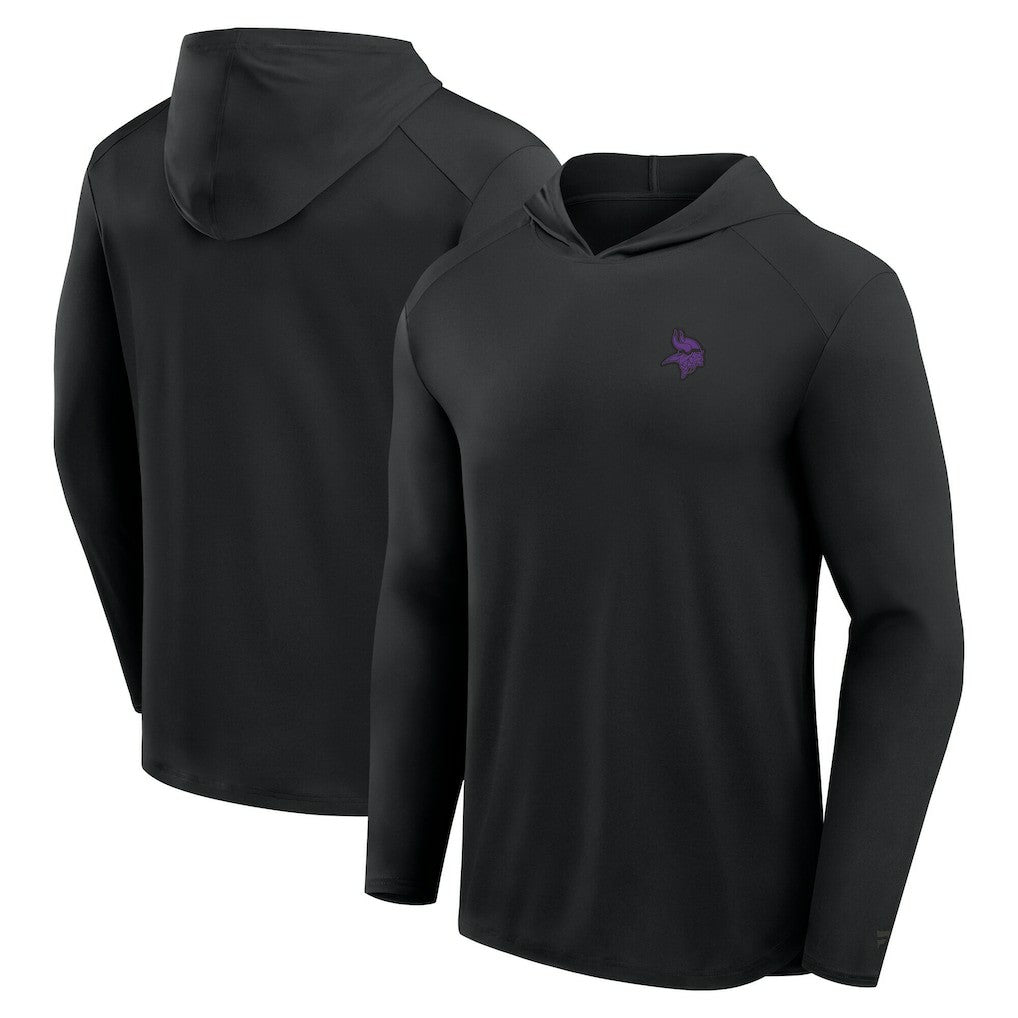 NFL Minnesota Vikings Front Office Power Mono Long Sleeve Hoodie T-Shirt