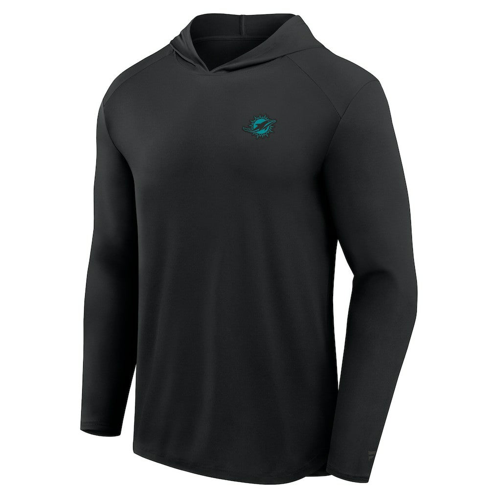 NFL Miami Dolphins Front Office Power Mono Long Sleeve Hoodie T-Shirt