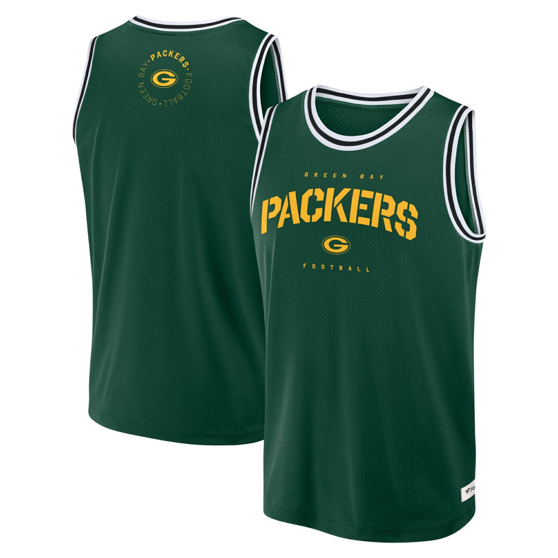 NFL Green Bay Packers Elements Future Ground Jersey Tank Top