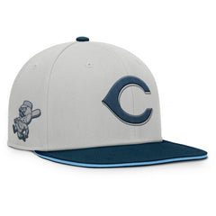 Cincinnati Reds Knuckleball Snapback Hat - Gray