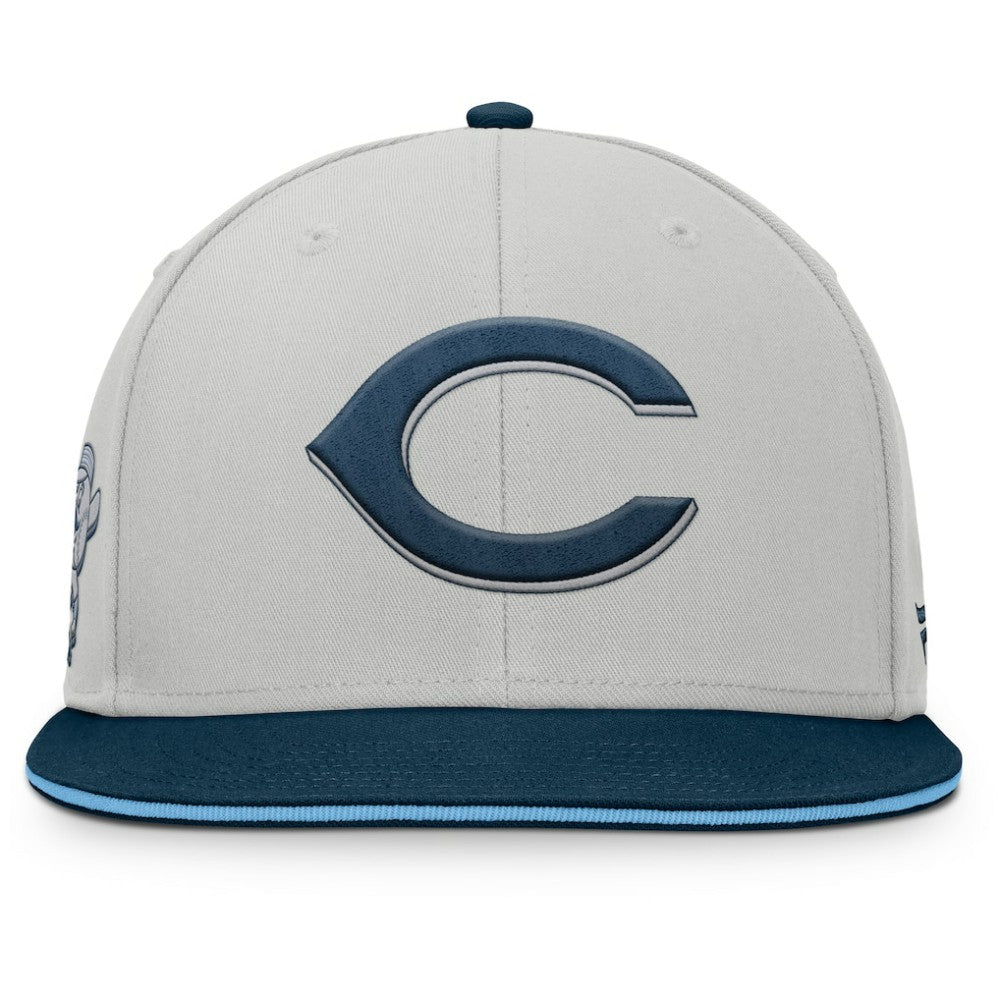 Cincinnati Reds Knuckleball Snapback Hat - Gray