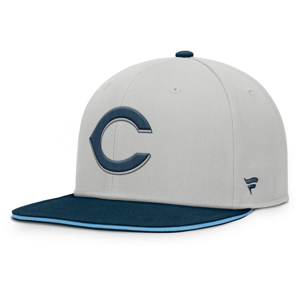 Cincinnati Reds Knuckleball Snapback Hat - Gray