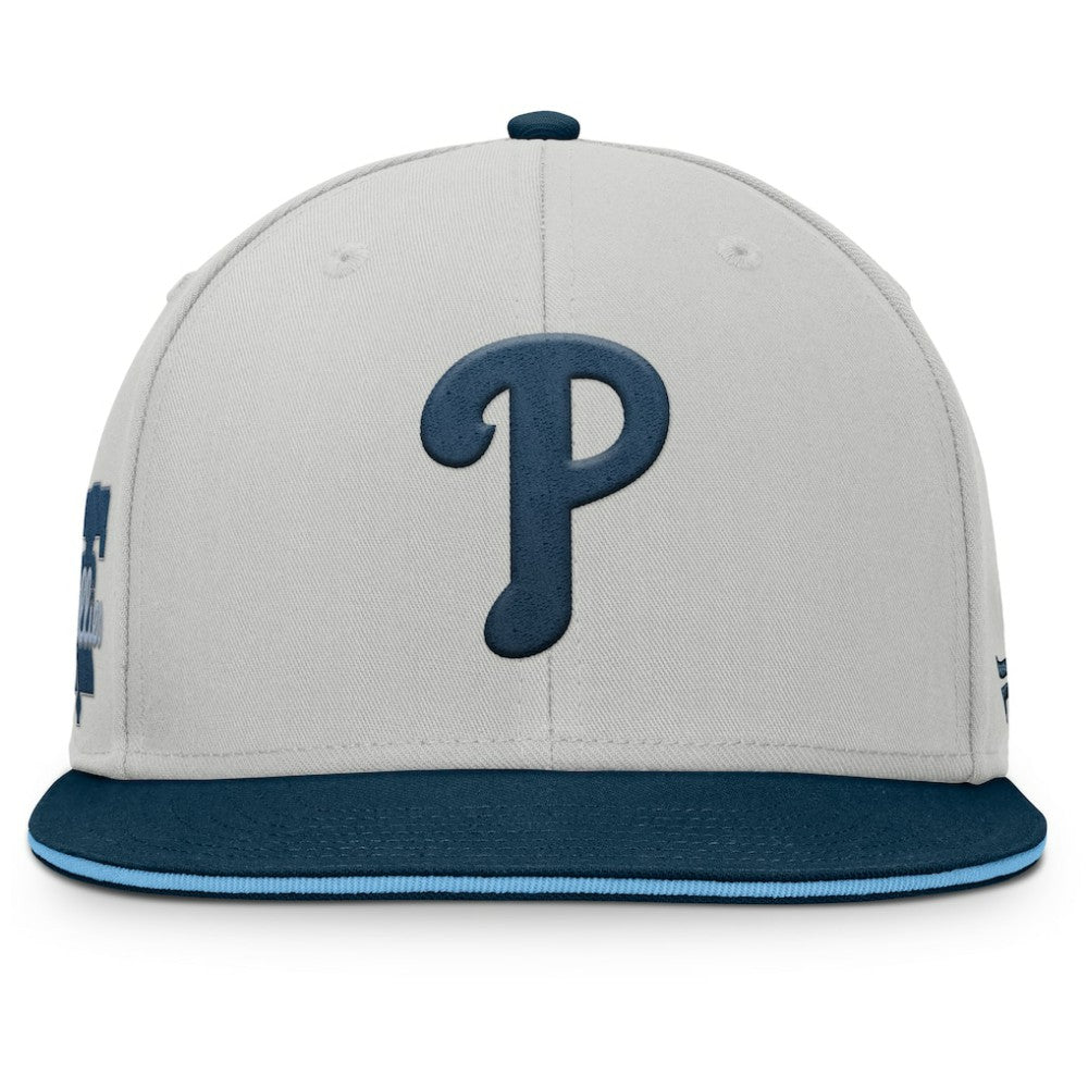 Philadelphia Phillies Knuckleball Snapback Hat - Gray