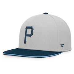 Pittsburgh Pirates Knuckleball Snapback Hat - Gray