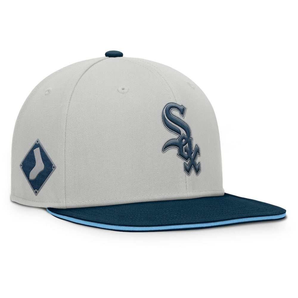 Chicago White Sox Knuckleball Snapback Hat - Gray