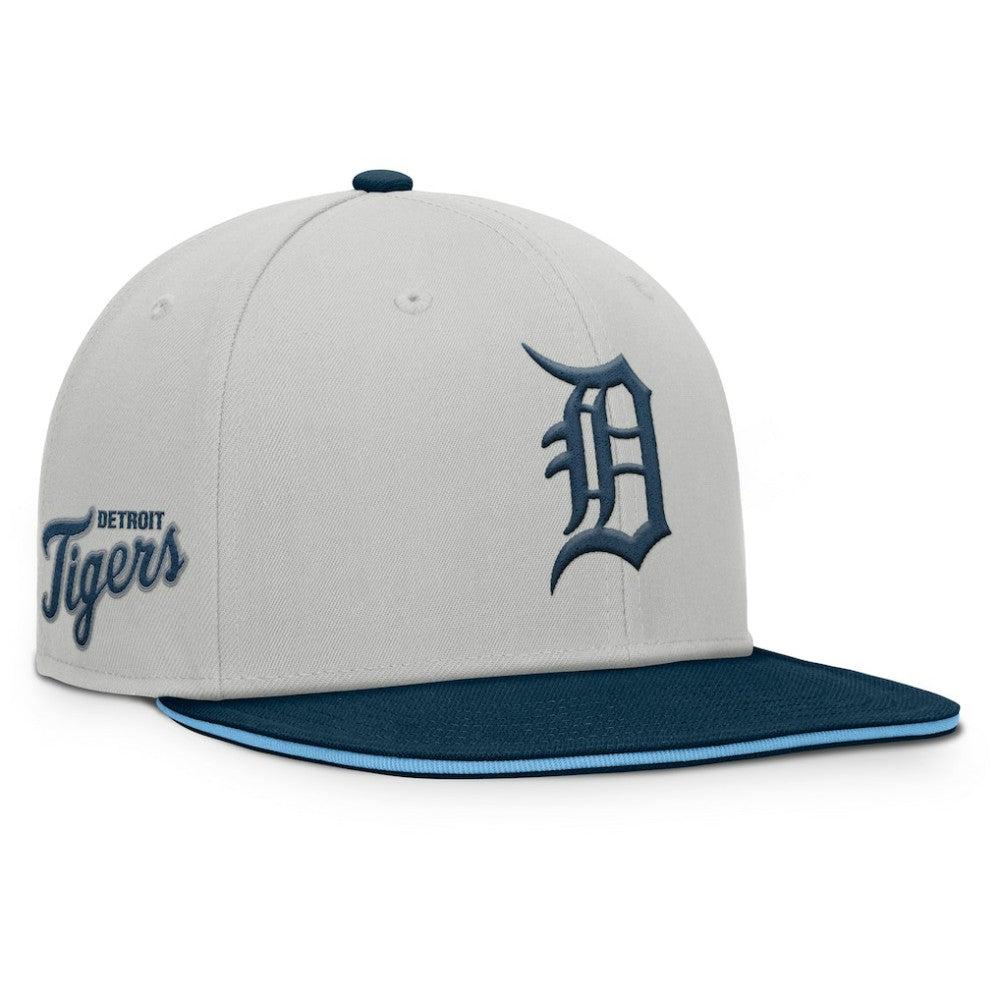 Detroit Tigers Knuckleball Snapback Hat - Gray