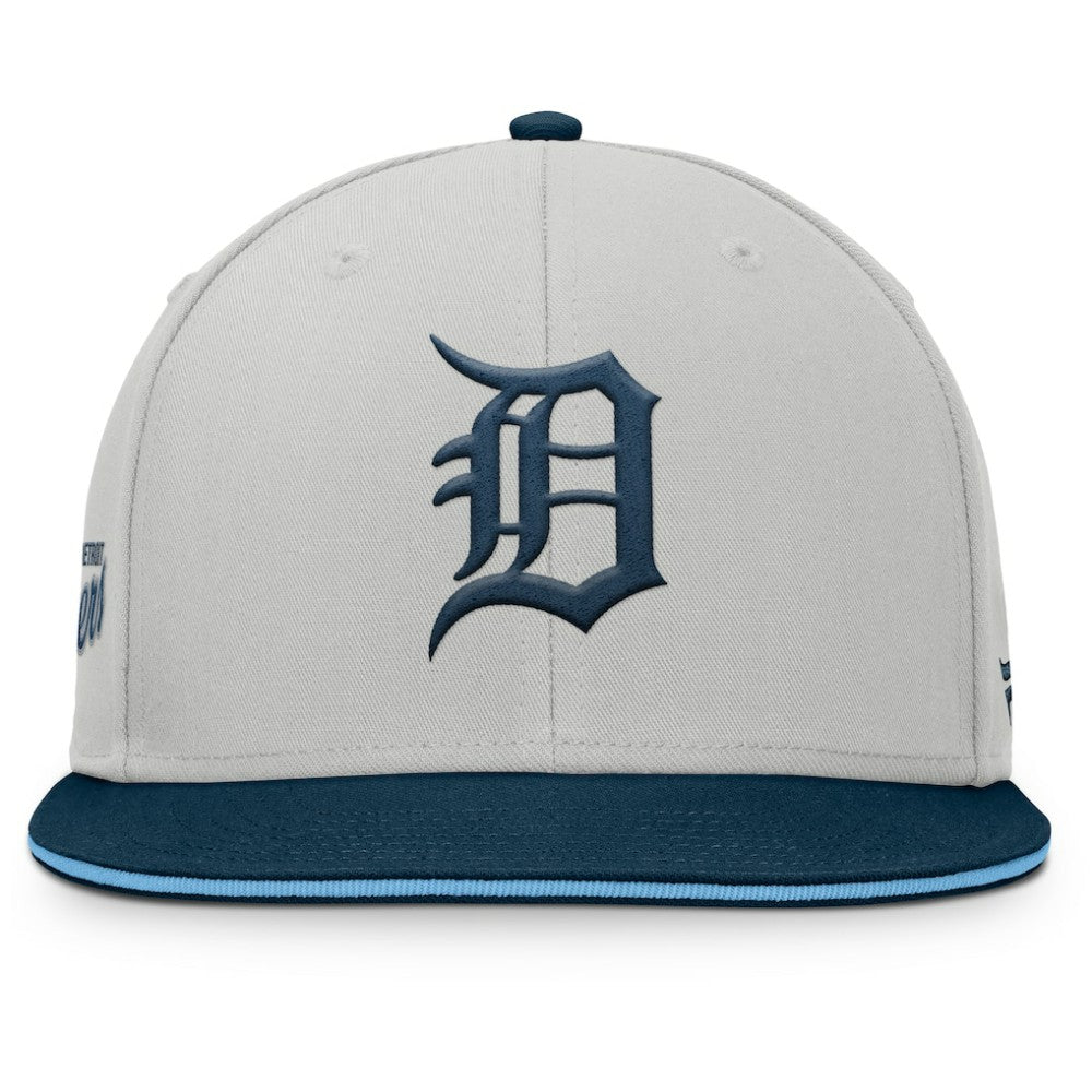 Detroit Tigers Knuckleball Snapback Hat - Gray