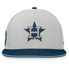 Houston Astros Knuckleball Snapback Hat - Gray