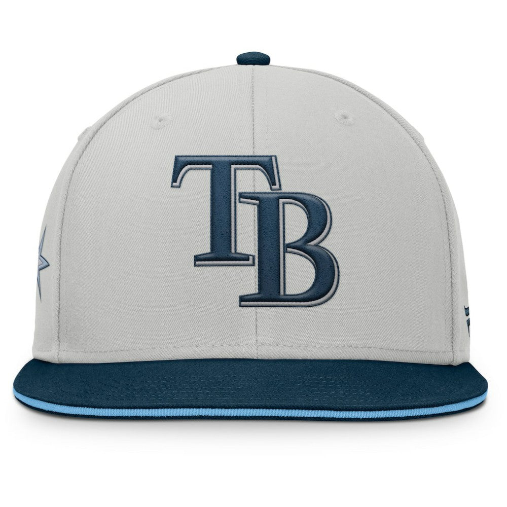 Tampa Bay Rays Knuckleball Snapback Hat - Gray