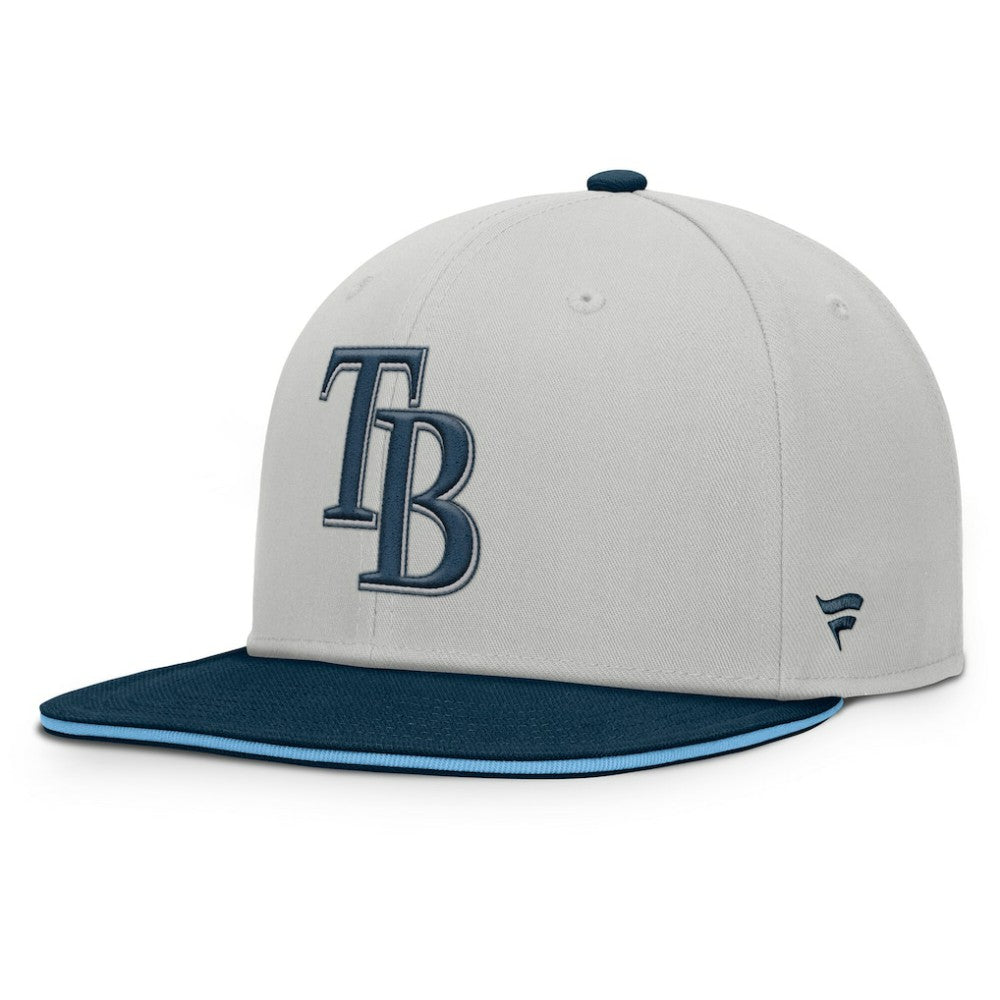 Tampa Bay Rays Knuckleball Snapback Hat - Gray