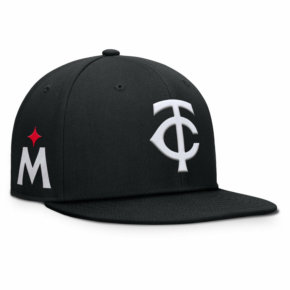 Minnesota Twins Walk-Off Bullpen Snapback Hat - Black