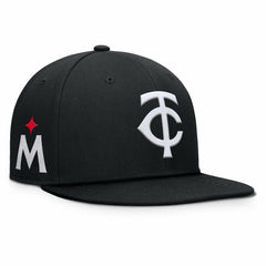 Minnesota Twins Walk-Off Bullpen Snapback Hat - Black
