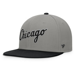 Chicago White Sox Clubhouse Dugout Fitted Hat - Gray/Black