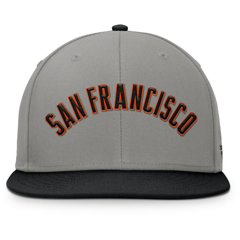 San Francisco Giants Clubhouse Dugout Fitted Hat - Gray/Black