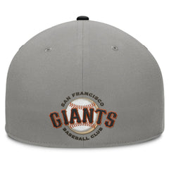 San Francisco Giants Clubhouse Dugout Fitted Hat - Gray/Black