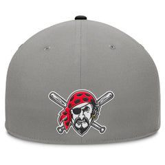 Pittsburgh Pirates Clubhouse Dugout Fitted Hat - Gray/Black