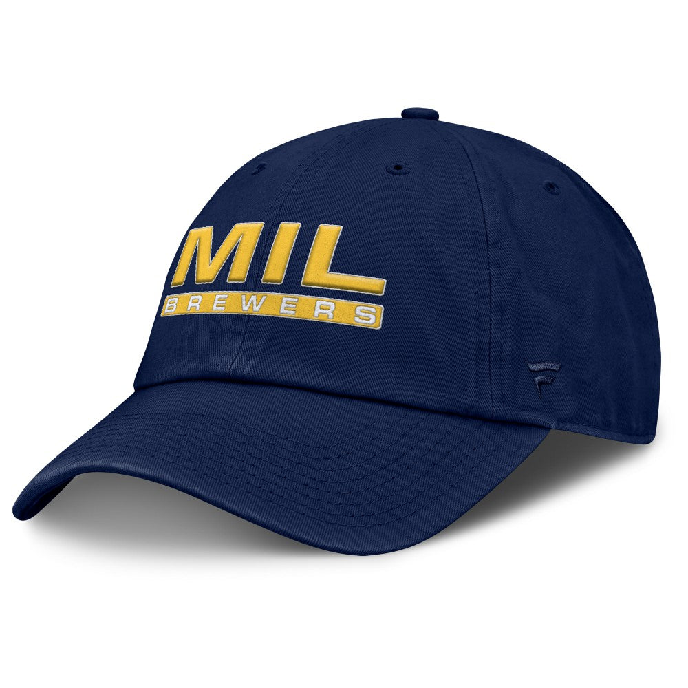 Milwaukee Brewers Women's Fly Out Adjustable Hat - Navy