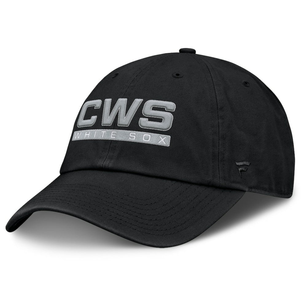 Chicago White Sox Women's Fly Out Adjustable Hat - Black