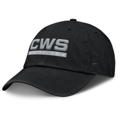 Chicago White Sox Women's Fly Out Adjustable Hat - Black