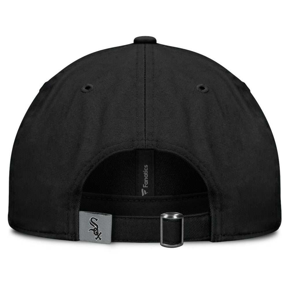 Chicago White Sox Women's Fly Out Adjustable Hat - Black