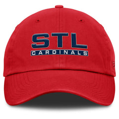 St. Louis Cardinals Women's Fly Out Adjustable Hat - Red