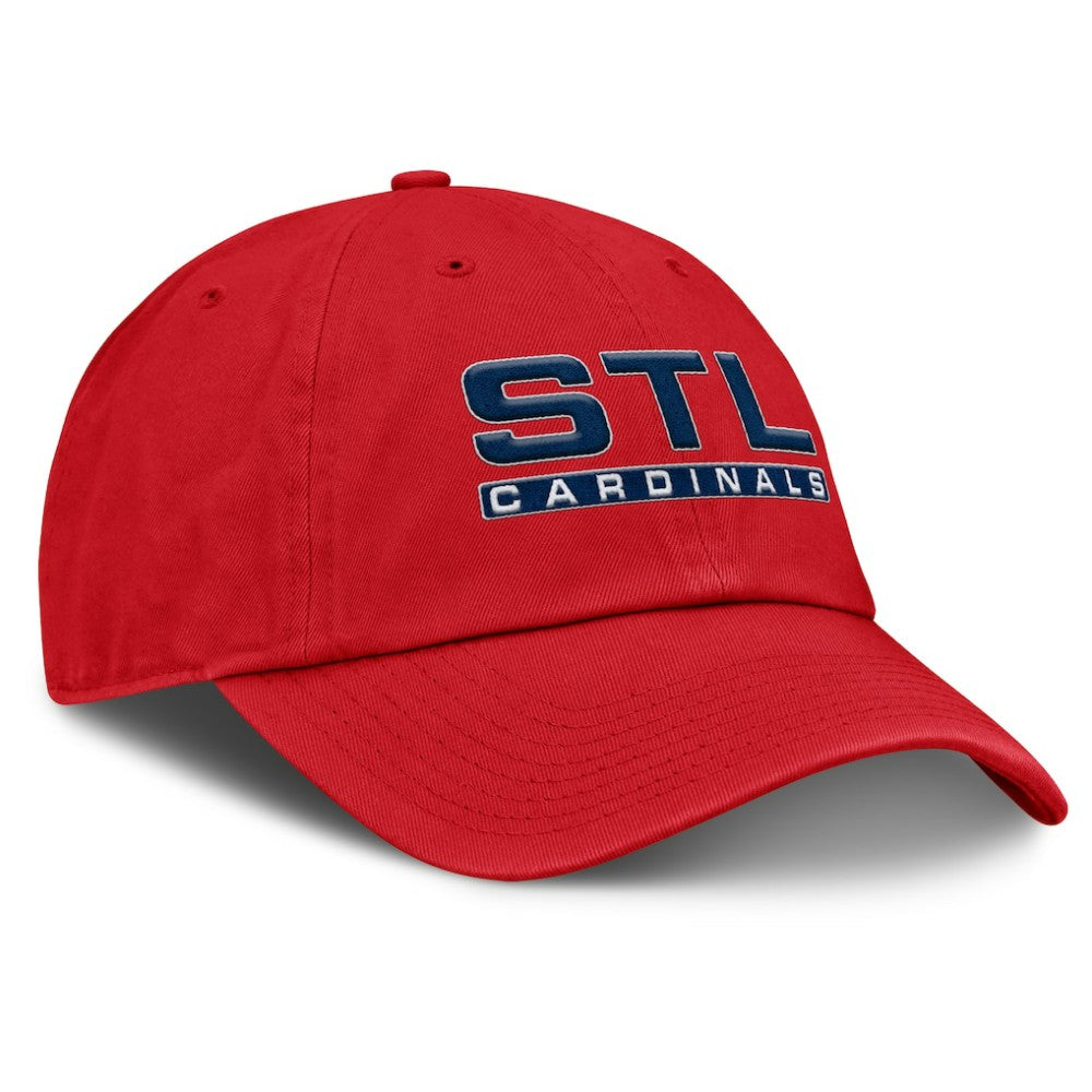St. Louis Cardinals Women's Fly Out Adjustable Hat - Red