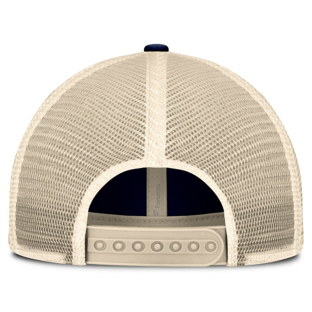 New York Yankees Cooperstown Collection Eastbound Mesh Adjustable Hat - Navy/Natural