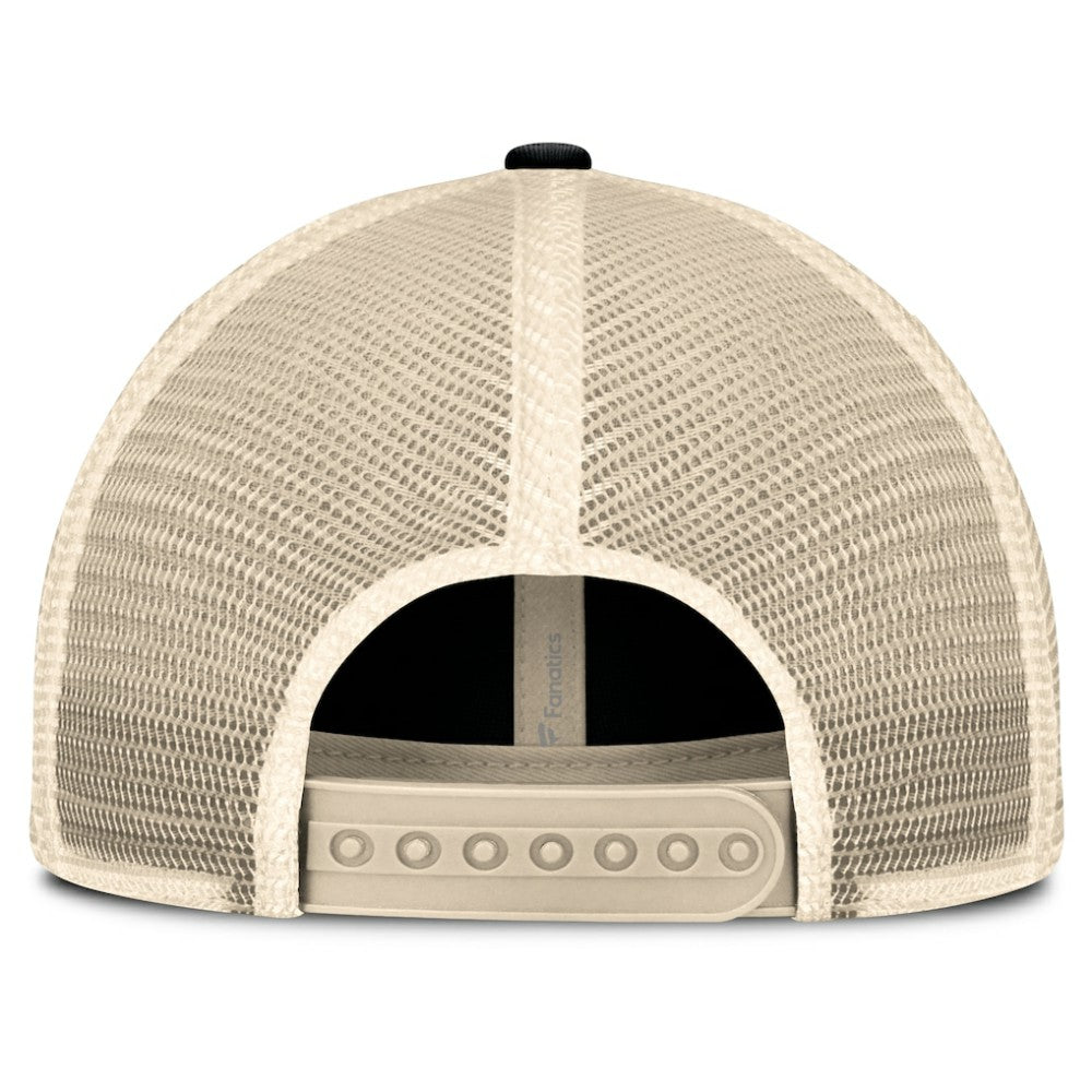 Tampa Bay Rays Cooperstown Collection Eastbound Mesh Adjustable Hat - Black/Natural